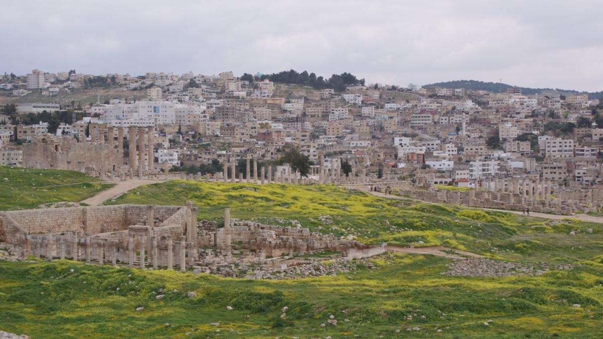Bed and Breakfast Full Panorama Jerash Dżarasz Zewnętrze zdjęcie