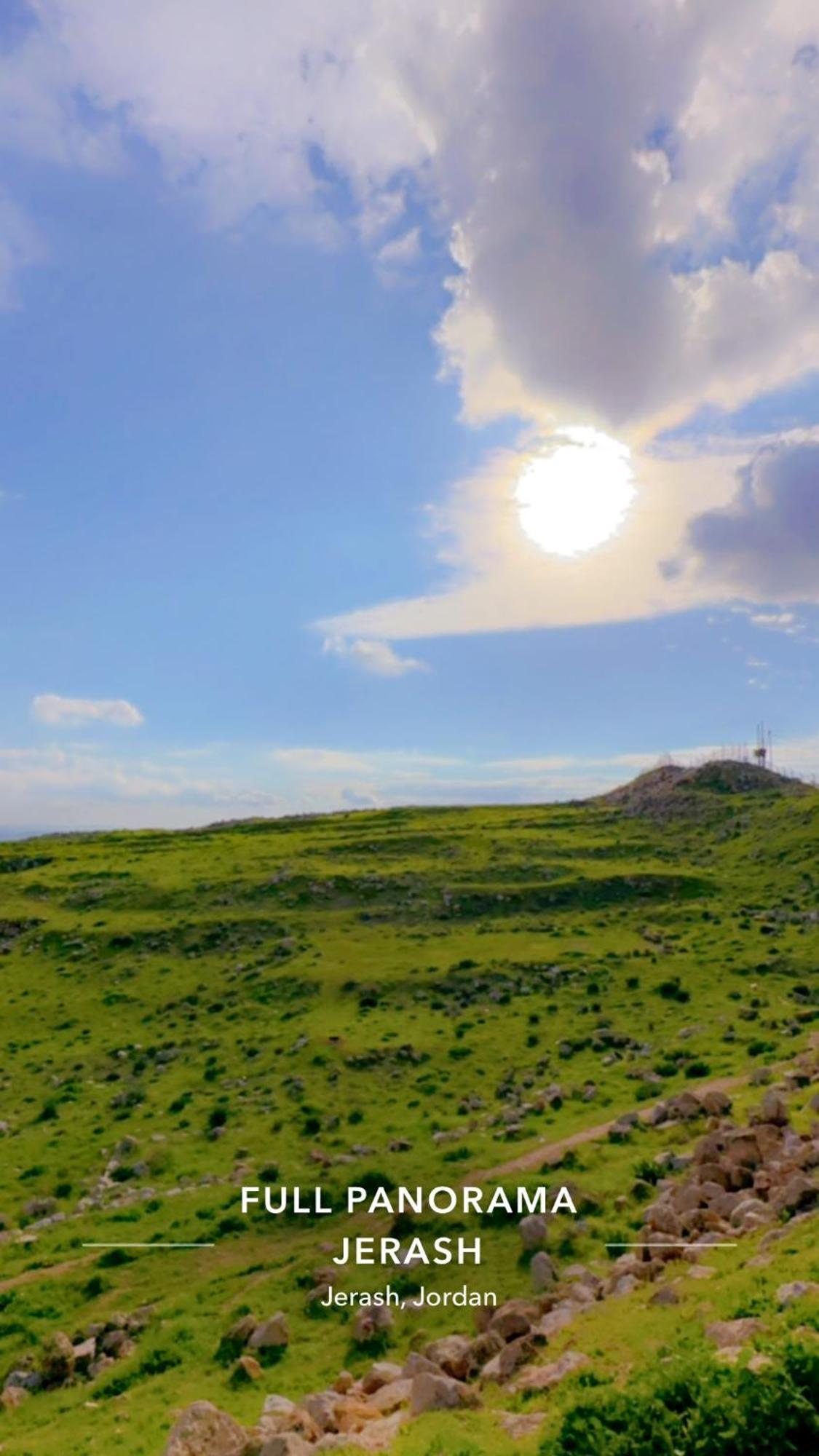 Bed and Breakfast Full Panorama Jerash Dżarasz Zewnętrze zdjęcie